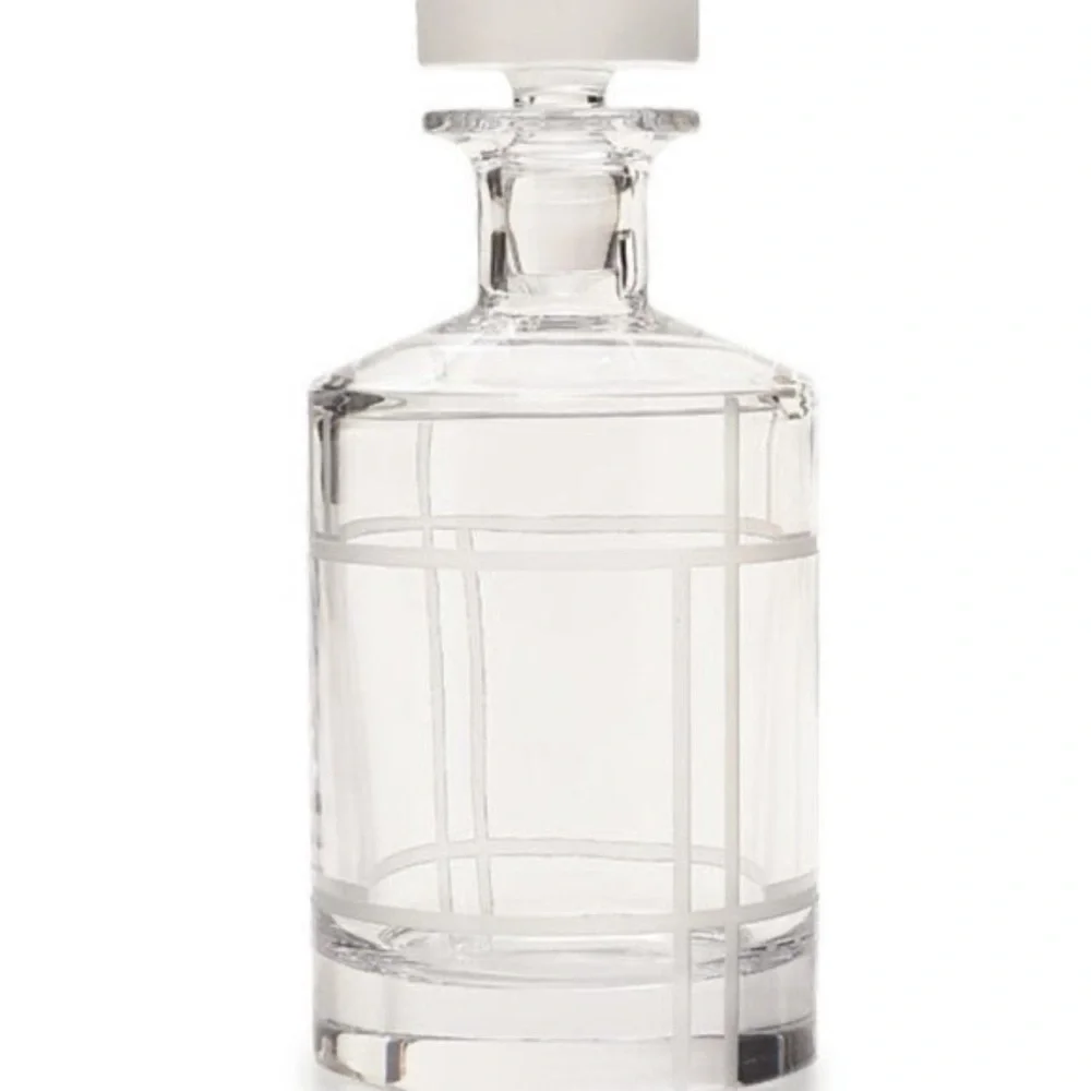 Kate Spade Lenox Madison Square Crystal Decanter - Picture 1 of 8